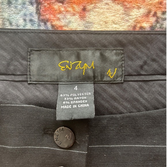 Enzym Pinstripe Dress Pants,  Size 4 - Picture 3 of 5